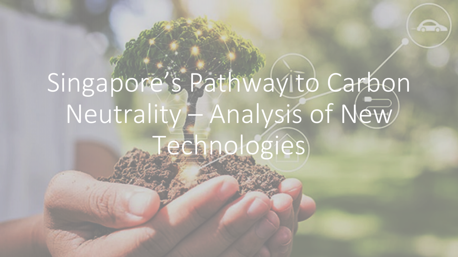 Singapore pathway to carbon neutrality research